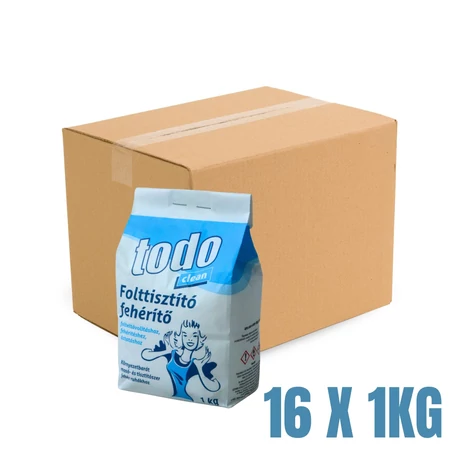 TODO Folttisztító, fehérítő 1000 g x 16 db (karton)