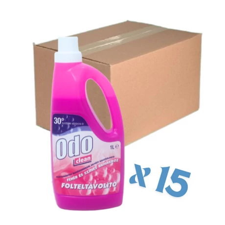 ODO Folteltávolító színes és fehér ruhákhoz 1 liter x 15 db (karton)