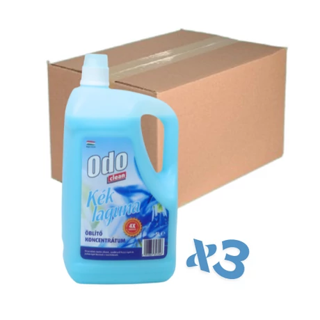 ODO Öblítőkoncentrátum Kék Lagúna illattal 5 L x 3 db (karton)