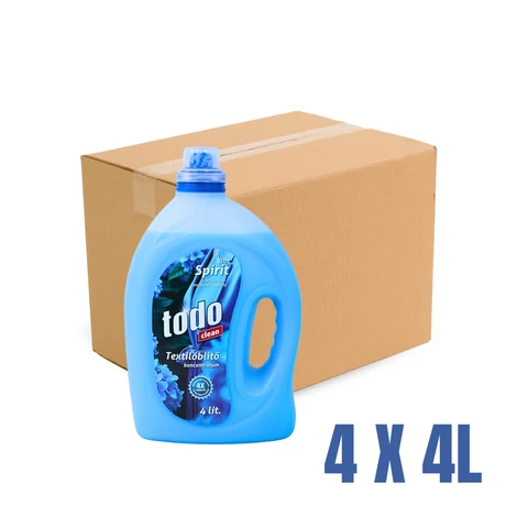 TODO Blue Spirit Textilöblítő koncentrátum 4 L x 4 db